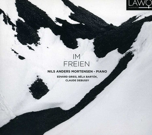 the album cover for Nils Anders Mortensen - Im Freien: Piano Music [Digipak]