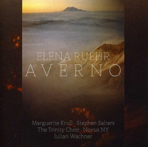 the album cover for Stephen Salters - Averno