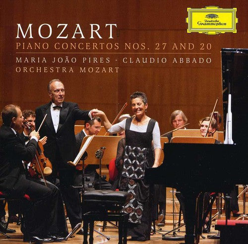 the album cover for Maria-João Pires - Piano Concertos Nos 27 / K595 & 20 / K466
