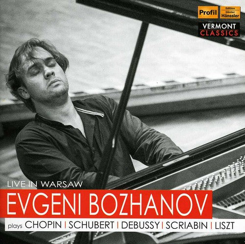 the album cover for Evgeni Bozhanov - Live in Warsaw