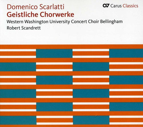 the album cover for Robert Scandrett - Geistliche Chorwerke