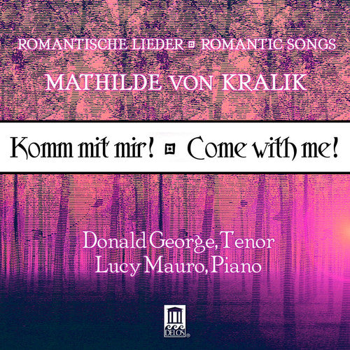 the album cover for Donald George - Komm Mit Mir: Come with Me