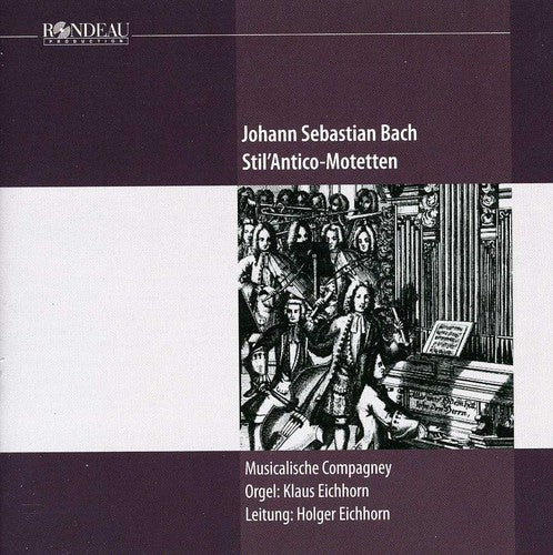 the album cover for Holger Eichhorn - Stil Antico-Motetten