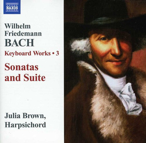 the album cover for Julia Brown - Keyboard Works: Sonatas & Suite 3