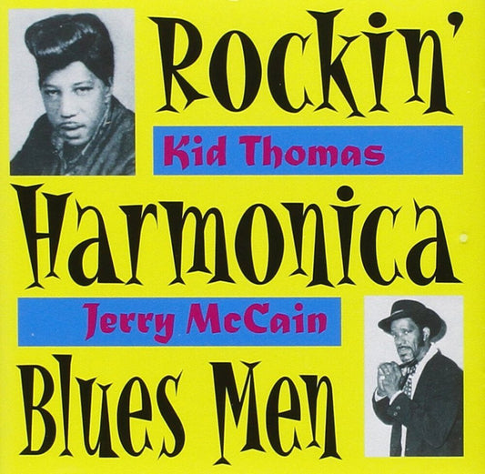 the album cover for Kid Thomas (Jazz) - Rockin Harmonica Blues Men