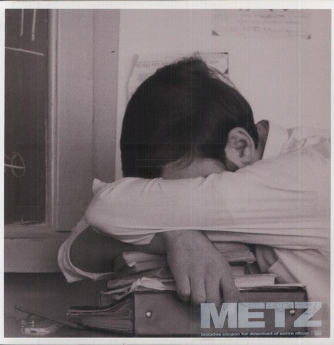 the album cover for METZ - Metz