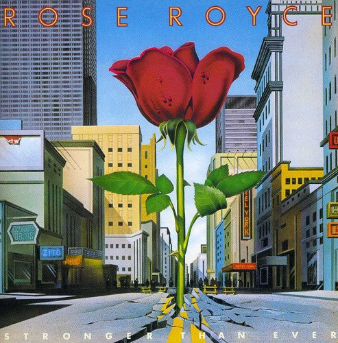the album cover for Rose Royce - Stronger Than Ever [Import]