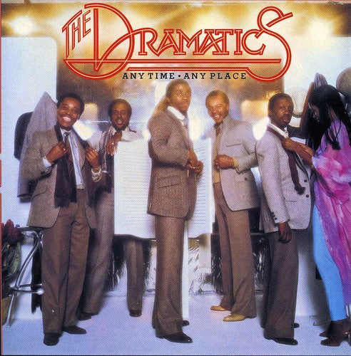 the album cover for The Dramatics - Anytime Anyplace [Import]