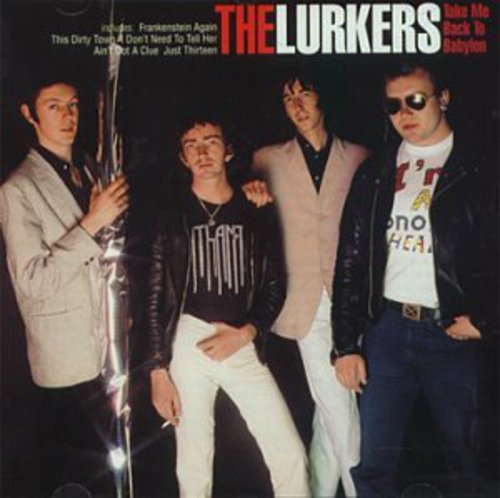 the album cover for Lurkers - Take Me Back To Babylon