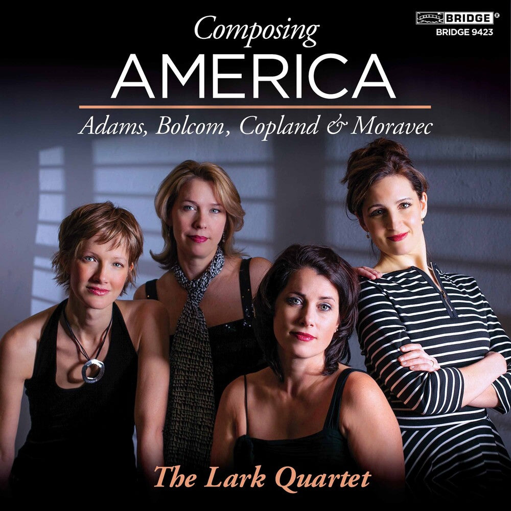 the album cover for The Lark Quartet - Lark Quartet: Composing America