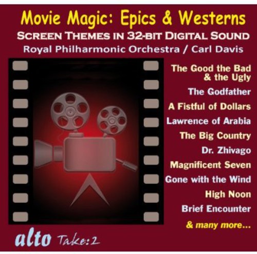 the album cover for Sisko Electrofanatik - Movie Magic: Epics & Westerns