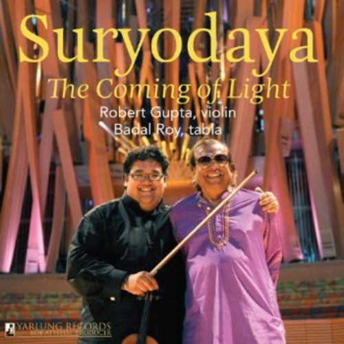 the album cover for Robert Vijay Gupta - Suryodaya: The Coming of Light