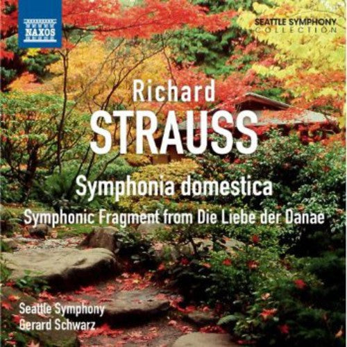 the album cover for Gerard Schwarz - Symphonica Domestica