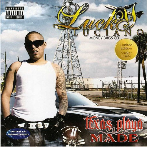 the album cover for Lucky Luciano - Texas Playa Made