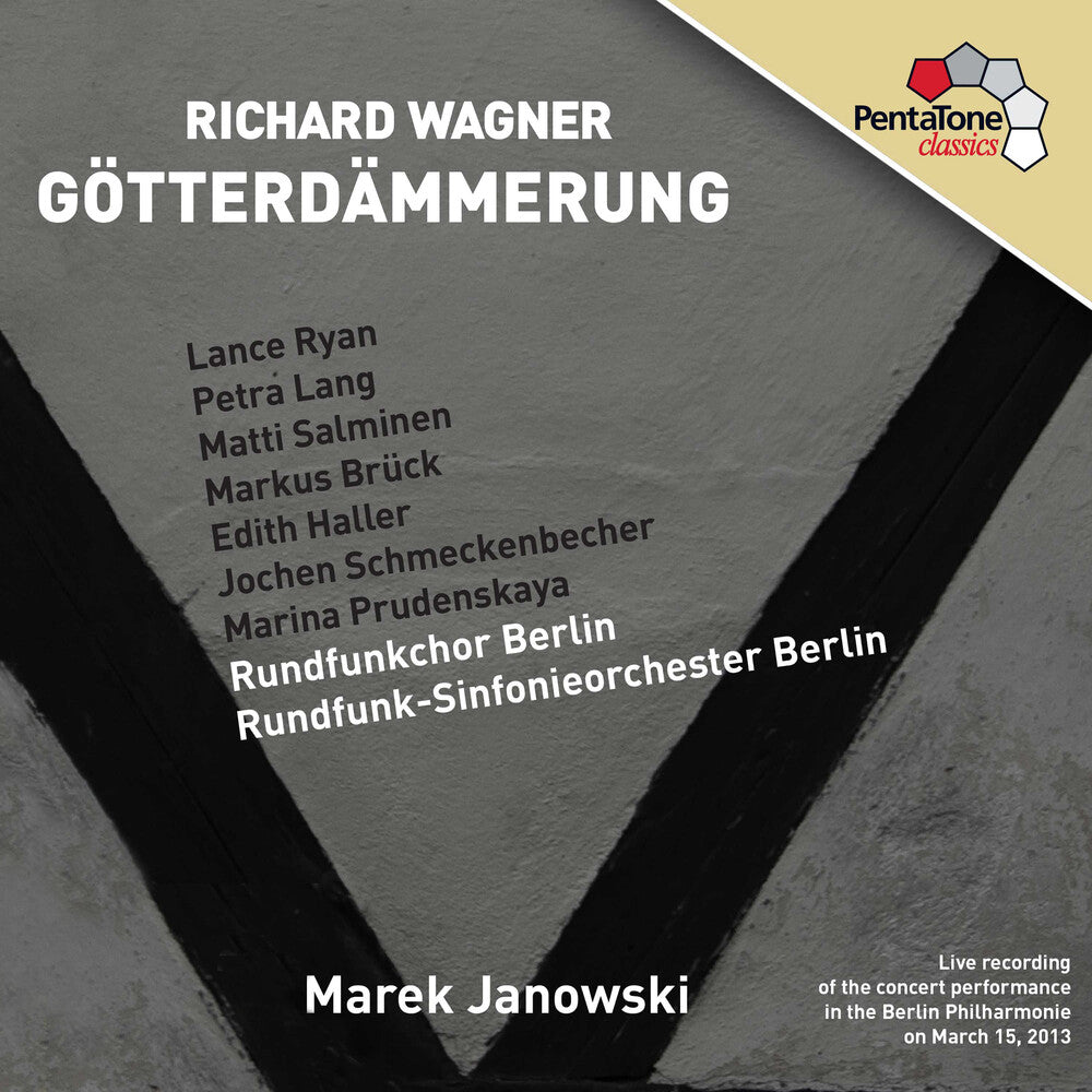 the album cover for Marek Janowski - Gotterdammerung
