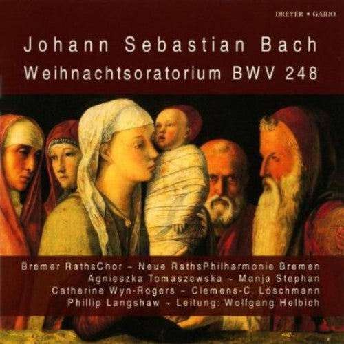 the album cover for Celestial Christmas - Christmas Oratorio