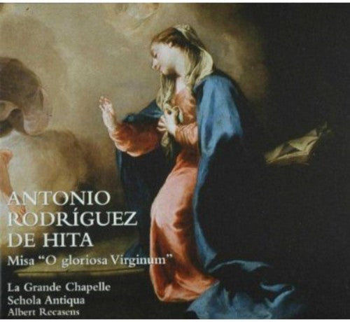 the album cover for Albert Recasens - Mass O Gloriosa Virginum