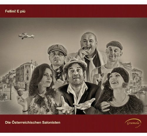 the album cover for Osterreichischen Salonisten - Fellini & More