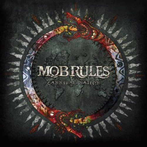 the album cover for Mob Rules - Cannibal Nation