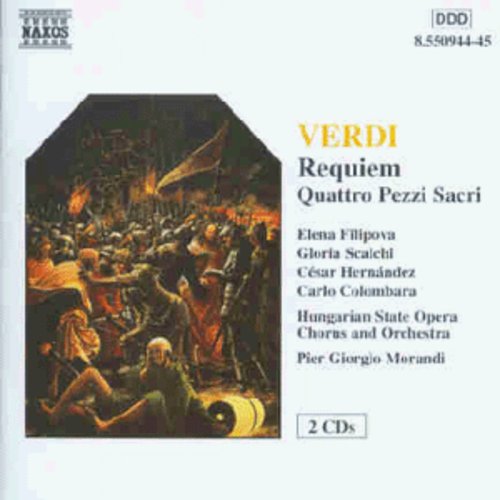 the album cover for Pier Giorgio Morandi - Requiem