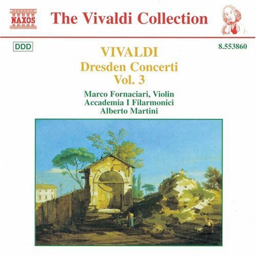 the album cover for Marco Fornaciari - Dresden Concertos 3