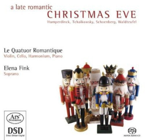 the album cover for Elena Fink - Late Romantic Christmas