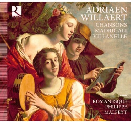 the album cover for Philippe Malfeyt - Chansons & Madrigali & Villanelle [Digipak]