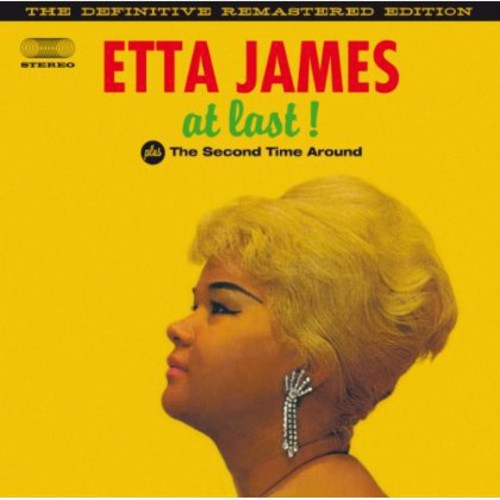the album cover for Etta James - At Last! + The Second Time Around [Import]
