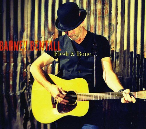 the album cover for Barney Bentall - Flesh and Bone