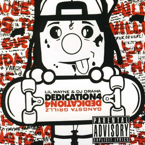 the album cover for Lil Wayne - Dedication 4