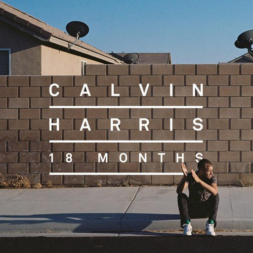 the album cover for Calvin Harris - 18 Months