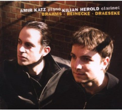the album cover for Amir Katz - Clarinet Sonatas [Digipak]