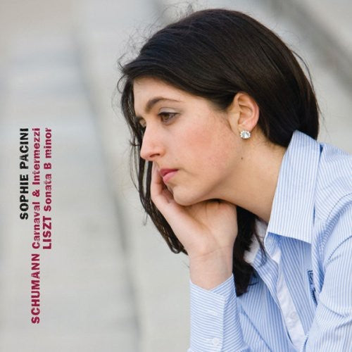 the album cover for Sophie Pacini - Schumann & Liszt [Digipak]