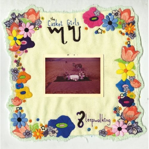 the album cover for The Casket Girls - Sleepwalking