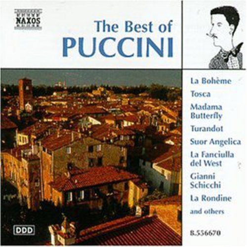 the album cover for G. Verdi - Best of Puccini