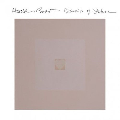 the album cover for Harold Budd - Bandits of Stature