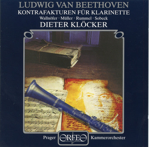 the album cover for Milan Lajcik - Contrafacta (Reworkings) of Works By Beethoven