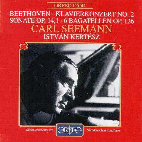 the album cover for Carl Seemann - Piano Concerto 2 / Sonata 1 / 6 Bagatelles