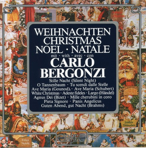 the album cover for Paul Angerer - Carlo Bergonzi Sings Christmas Songs