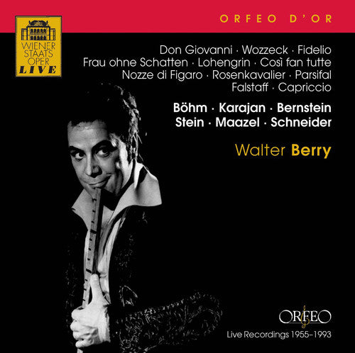 the album cover for Walter Berry - Recital