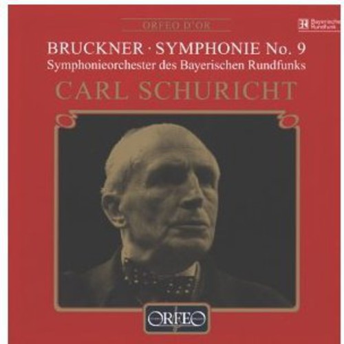 the album cover for Bruckner / Bavarian Rso / Schuricht - Symphony 9 in D minor