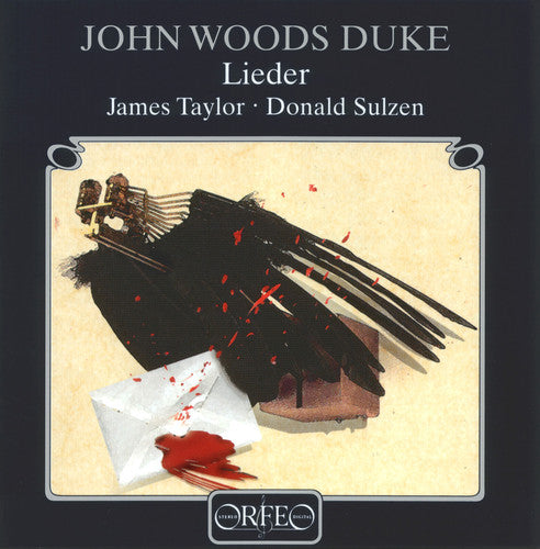 the album cover for Donald Sulzen - Lieder (Songs)