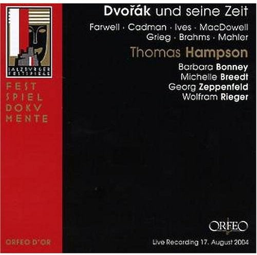 the album cover for Dvorak / Bonney / Breedt / Hampson / Zeppenfeld - Dvorak Und Seine Zeit