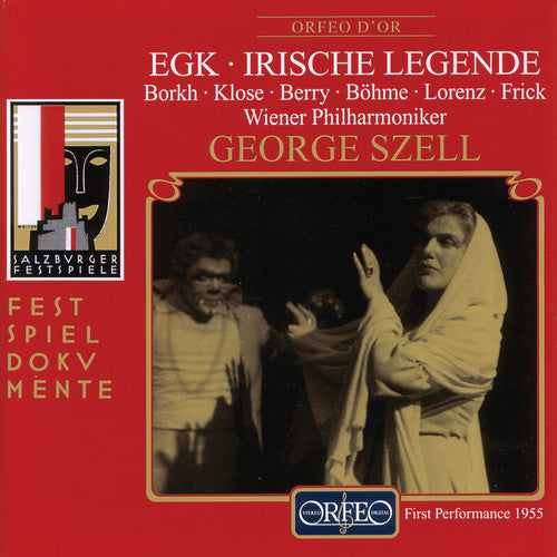 the album cover for INGE BORKH - Irische Legende