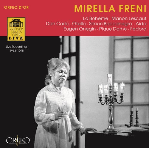 the album cover for Mirella Freni - Live Recordings 1963-1965