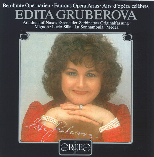 the album cover for Gruberova / Silla / Mignon / Sonnambula - Famous Opera Arias