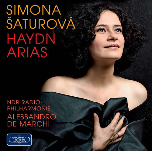 the album cover for Simona Saturova - Arias