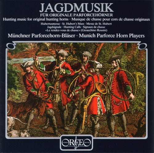 the album cover for Hunting Music For Horns / Various - Hunting Music for Horns / Various