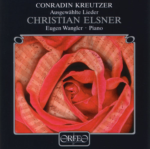 the album cover for Christian Elsner - Lieder
