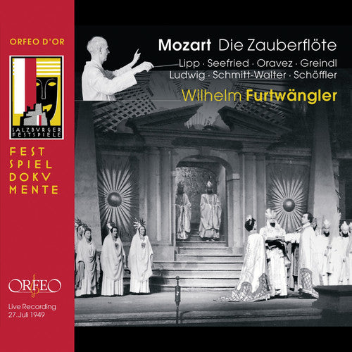 the album cover for Wilma Lipp - Die Zauberflote